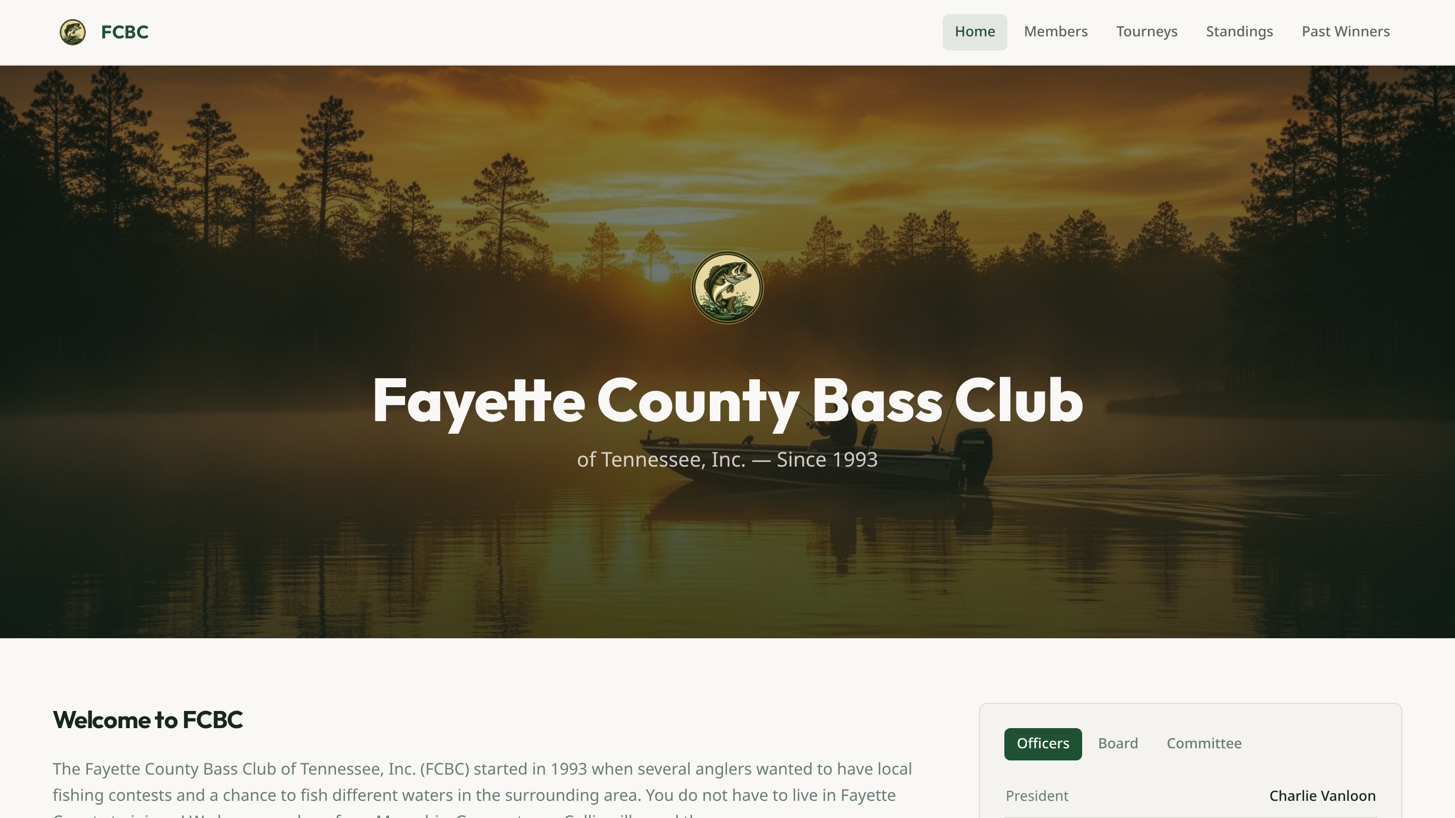 Fayette County Bass Club preview